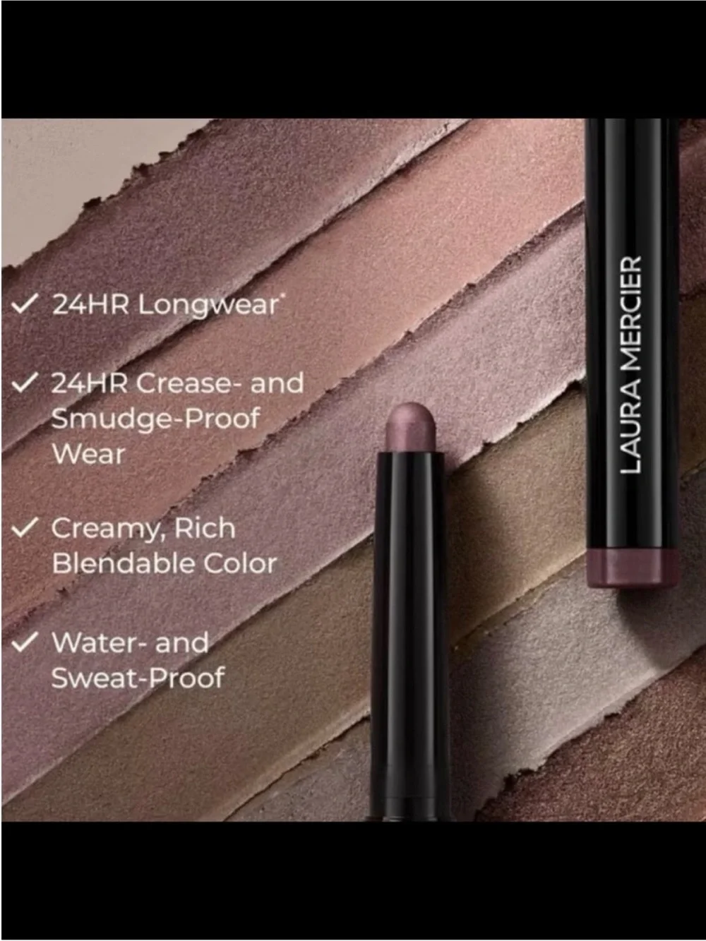 laura mercier Caviar Soirée Shimmer Cream Eyeshadow Stick - BNIB